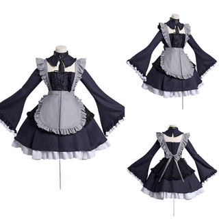 My Dress-Up Darling Cosplay Kitagawa Marin Anime Lolita Maid Dress Long ...