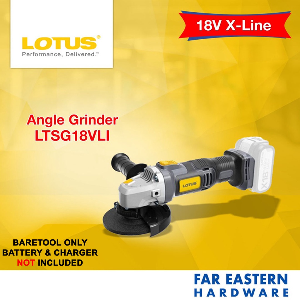 LOTUS Cordless Grinder LTSG18VLI (Baretool) LTPT18 Shopee Philippines