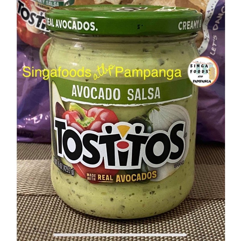 TOSTITOS AVOCADO SALSA 425g Shopee Philippines