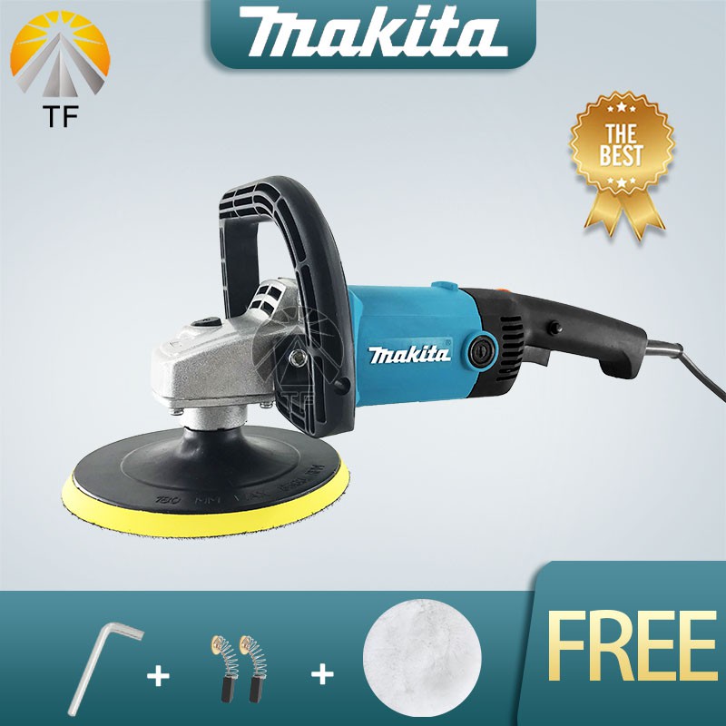 Makita 1200W Electric Car Machine Polishing and Buffing Waxing Waxer ...