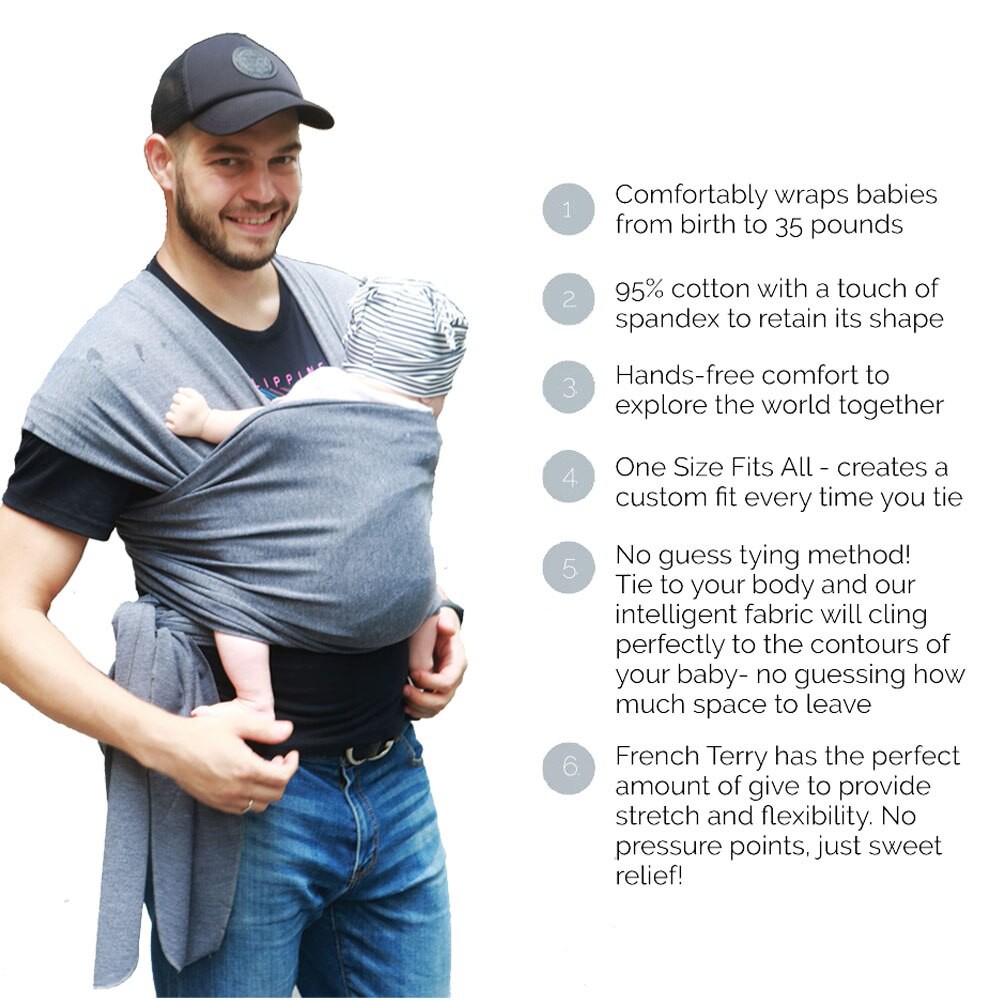 stretchy baby wrap carrier