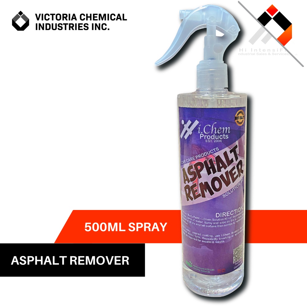 ASPHALT REMOVER 500ml SPRAY BOTTLE (BUG AND TAR REMOVER, CAR PAINT ASPHALT REMOVER) Shopee