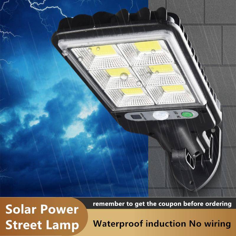 50W 300W Solar Power Street Lamp LED Outdoor Light No Wiring