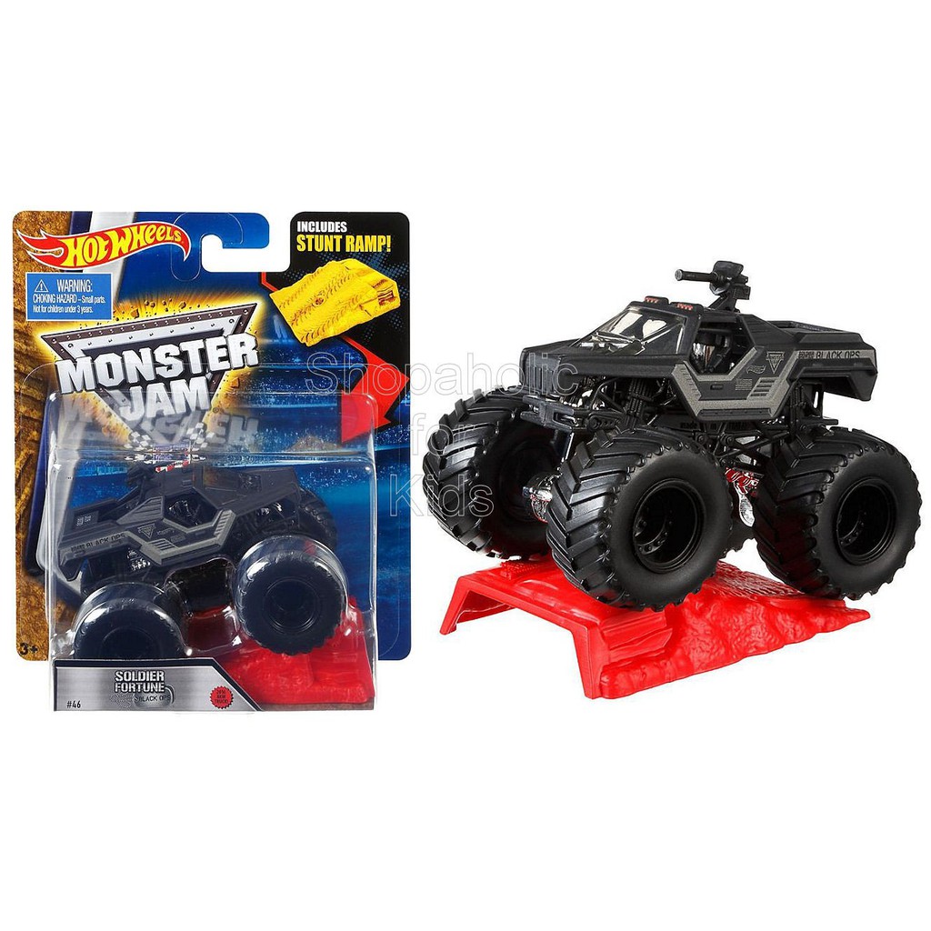 hot wheels monster jam soldier fortune