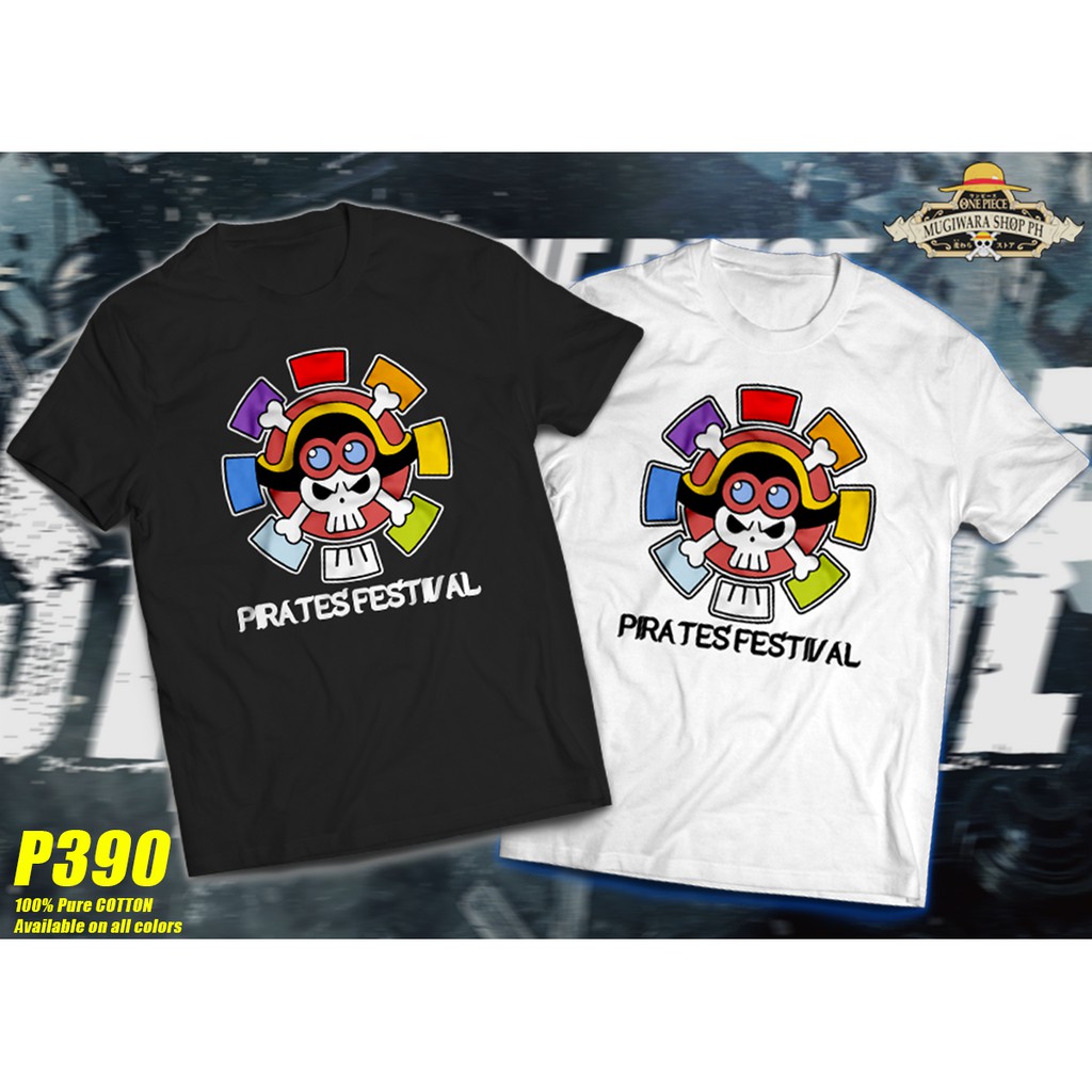 ONE PIECE ANIME PIRATES FESTIVAL SHIRT | Shopee Philippines