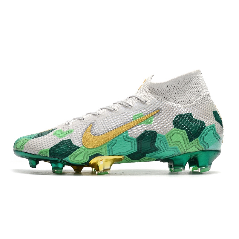 green football shoes