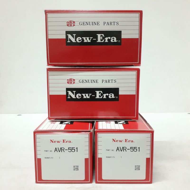 NEW ERA ALTERNATOR VOLTAGE REGULATOR AVR551 12V (1 SET BUNDLE