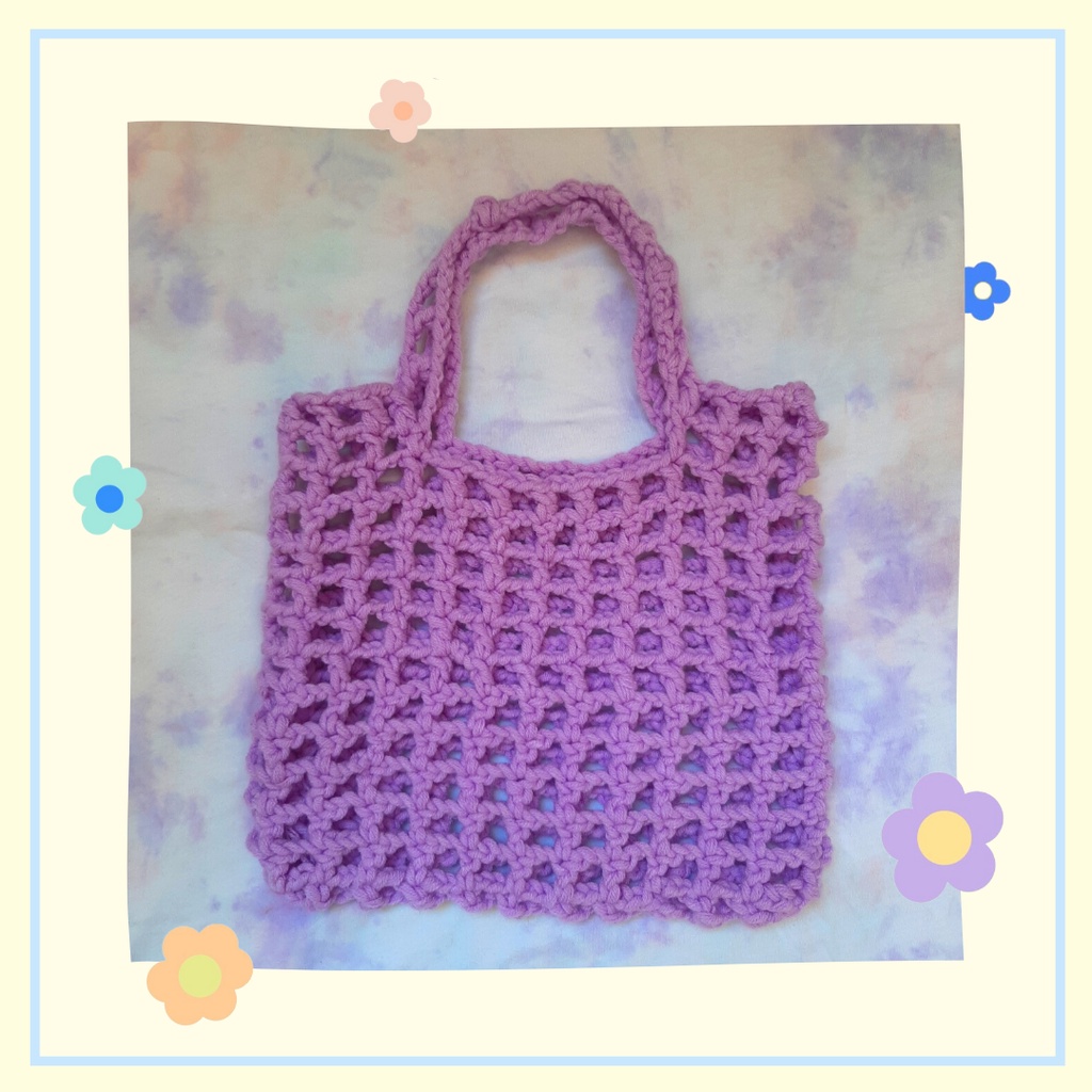 MESH BAG CROCHET (PRE-ORDER) | Shopee Philippines