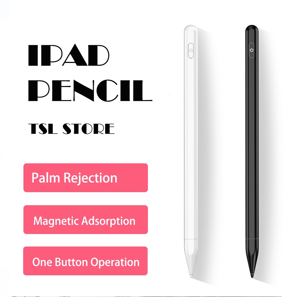 Stylus Pencil for iPad 9th 7th Generation, Active Pen with Palm Rejection for 20182021 iPad Pro