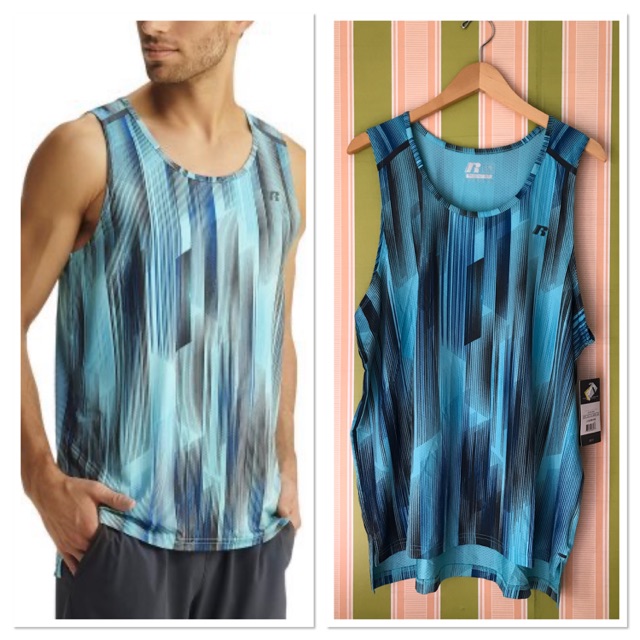 russell training fit sleeveless shirt