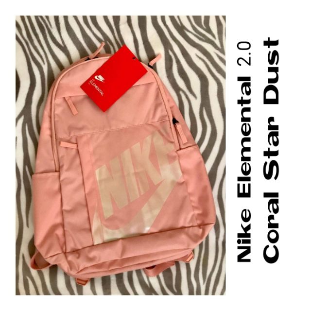 nike elemental backpack coral