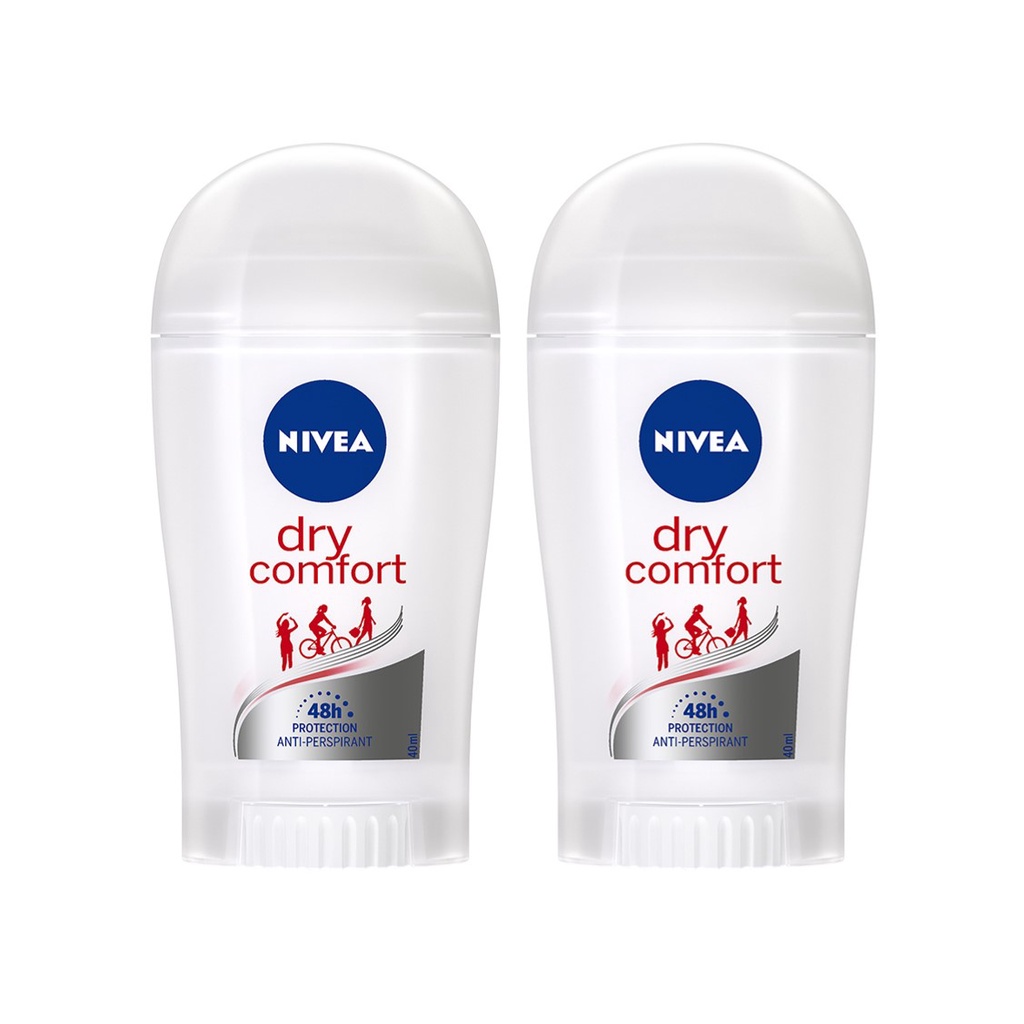 Buy 1 Take 1 Nivea Deodorant Dry Comfort Stick, 40ml Shopee Philippines