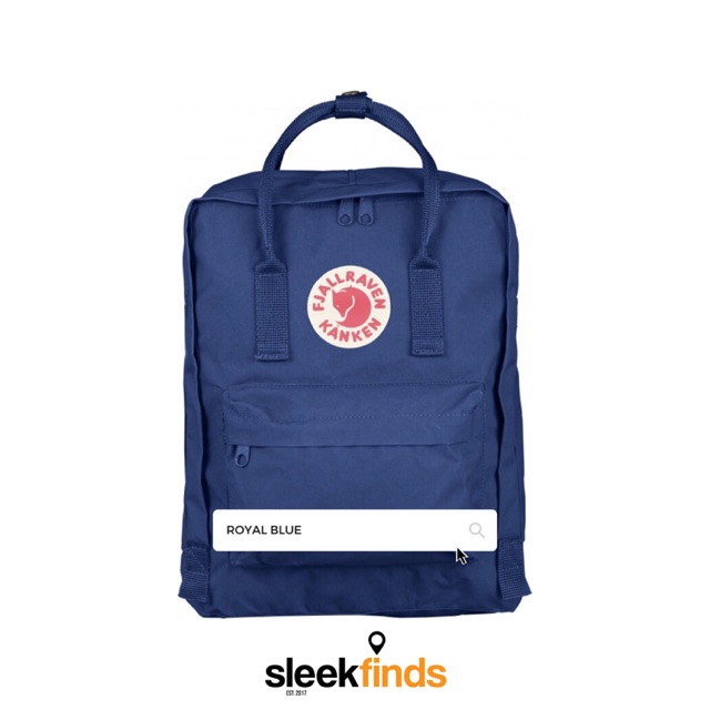 fjallraven kanken classic royal blue