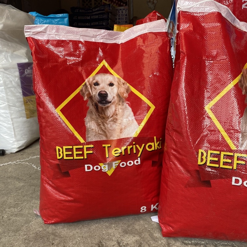 Beef Terriyaki Dog Food 8kgs Bag | Shopee Philippines