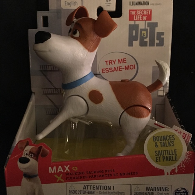 secret life of pets max walking talking dog