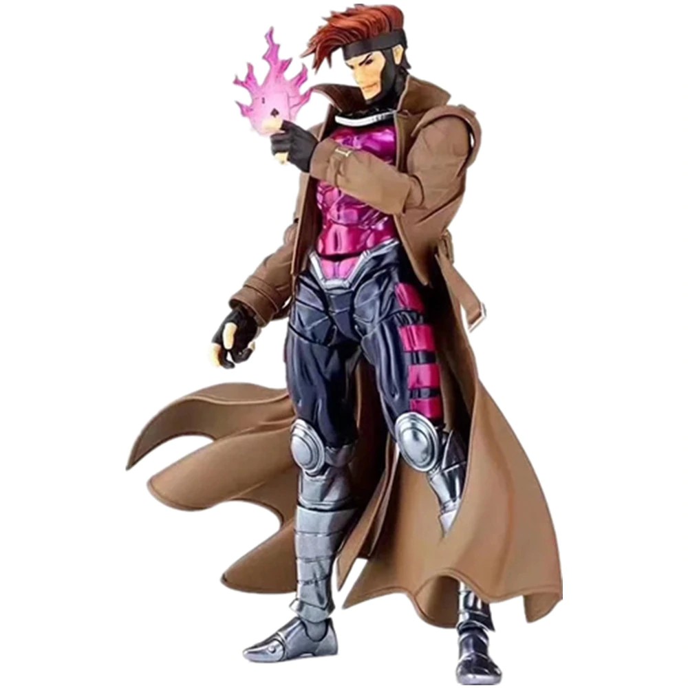 X Men Gambit Pvc Action Figure Revoltech Remy Etienne Lebeau Anime Collectible Model Toys Gambit Fig Shopee Philippines