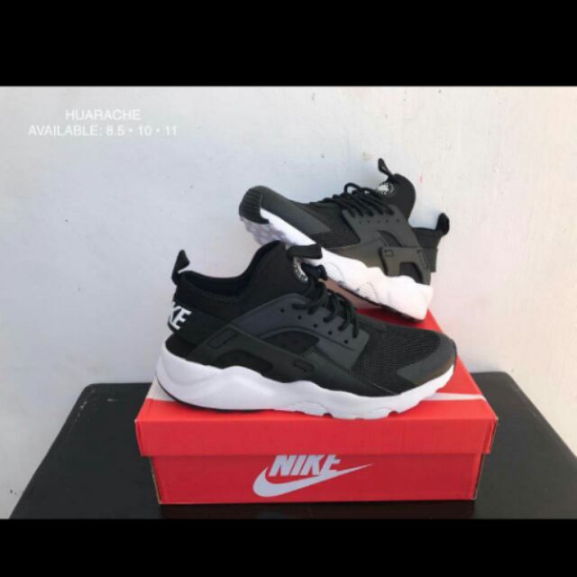 nike huarache ultra black white