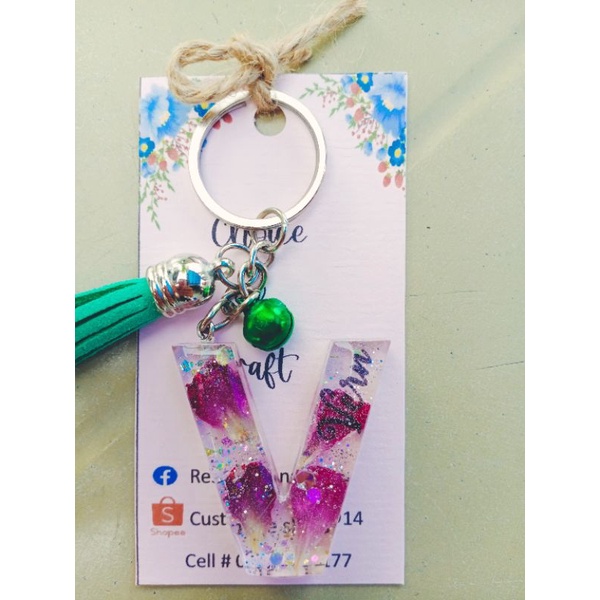 KEYCHAIN LETTER INITIAL | Shopee Philippines