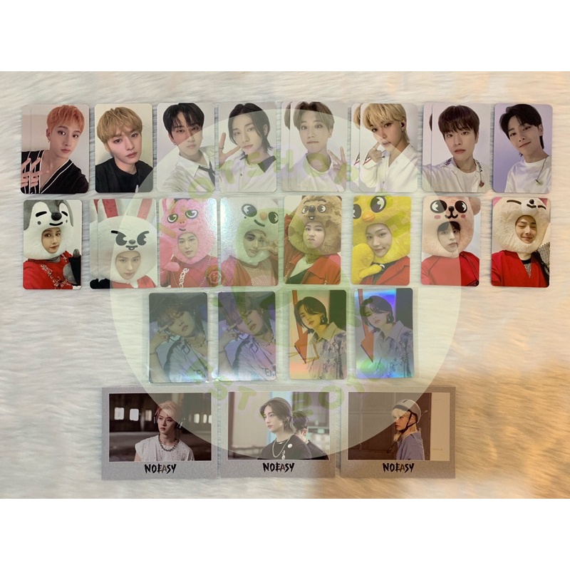 Stray Kids NO EASY Album Photocards POB Benefit (Aladin, Apple Music