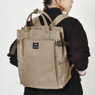 Anello 10 pockets canvas backpack #2