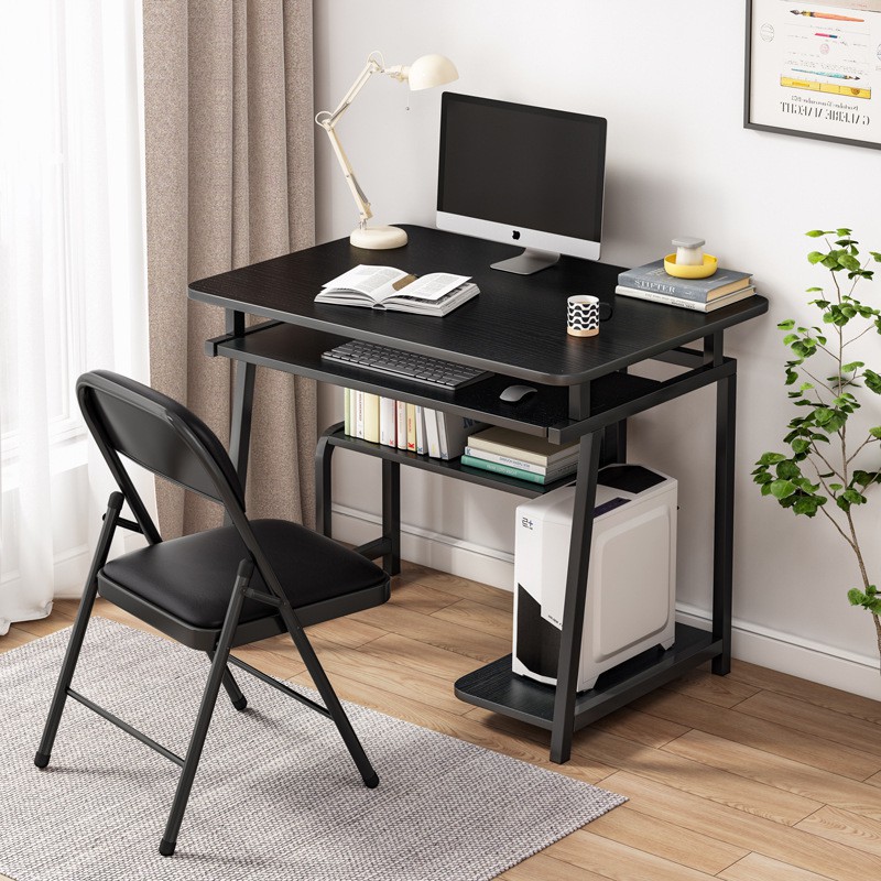 Computer Desk Laptop Desk With Keyboard Shelf Home Office Student Study  Writing Table | Shopee Philippines