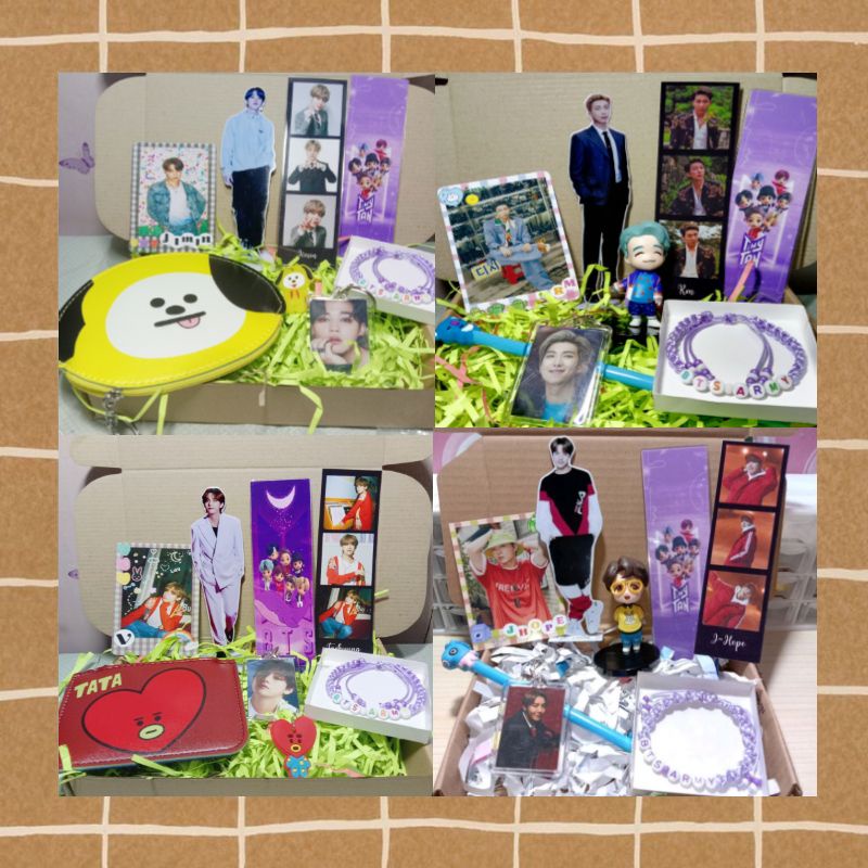 BTS Fanmade Kit/Kpop Merch Bundle (7 members) Shopee Philippines
