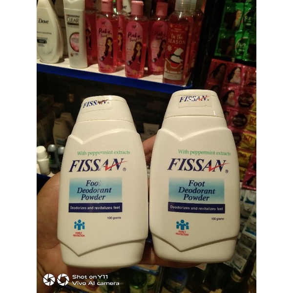 (SET of 2) Fissan Foot Deodorant powder 100g original market return
