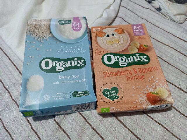 organix strawberry and banana porridge