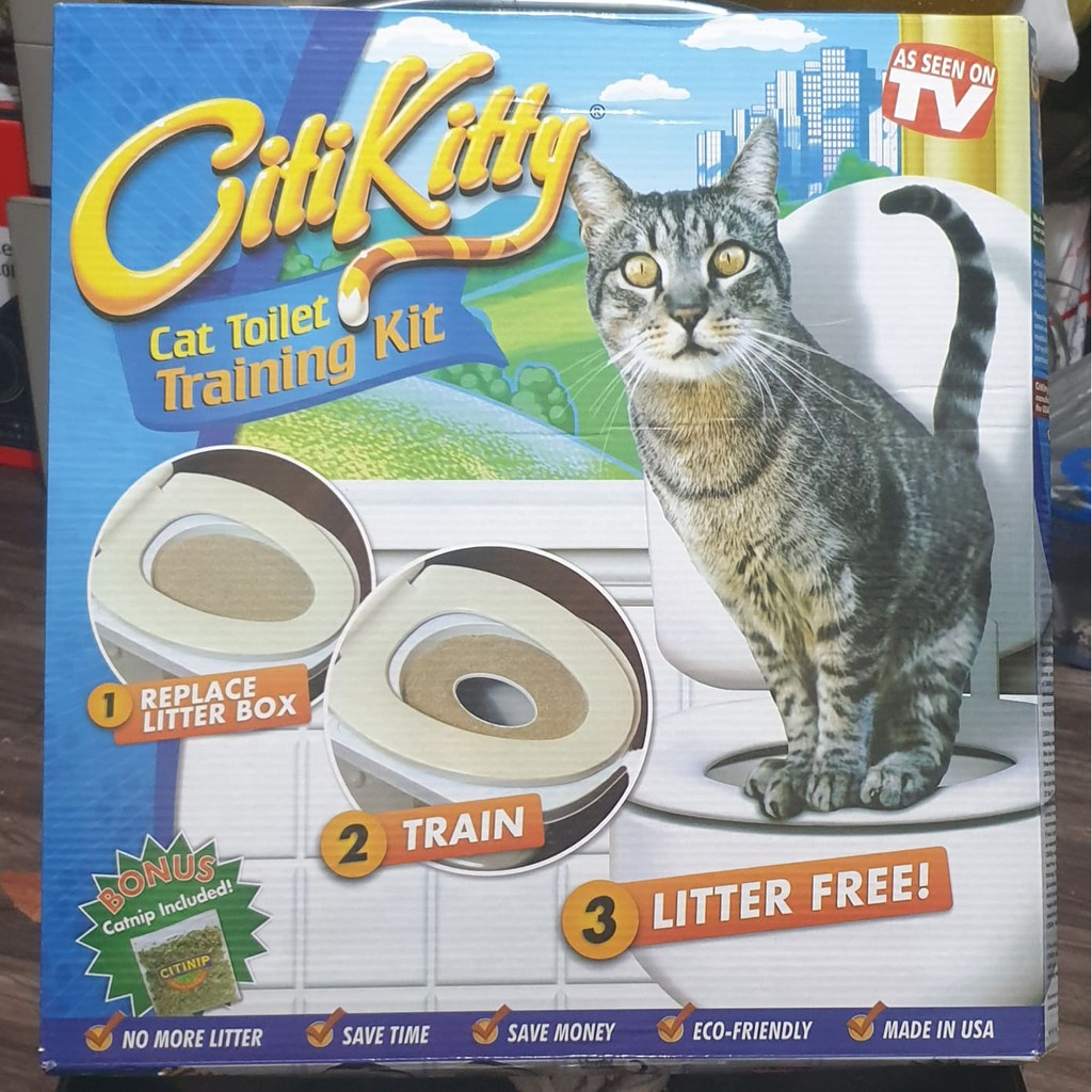 CitiKitty Complete Cat Toilet Training Kit | Shopee Philippines