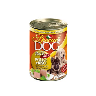 Monge Special Dog Pate Junior  with Chicken & Rice 400G Dog Wet Food