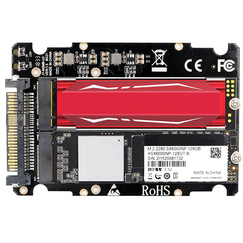 2 In 1 M.2 Nvme And Sata-Bus Ngff Ssd To U.2 Sff-8639 Adapter | Shopee Philippines