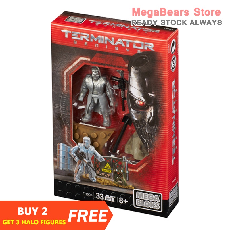 Mega Bloks Construx Terminator Genisys CNH37 T1000 Building Blocks