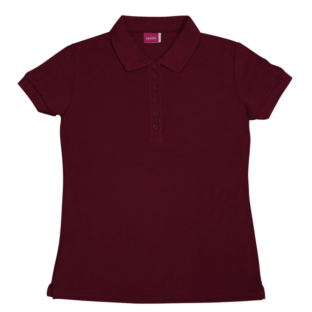 6 button polo shirt