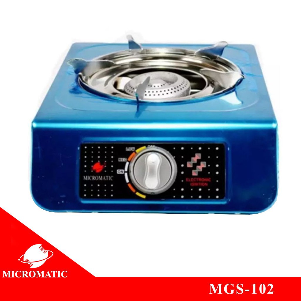 Micromatic MGS 102 Gas Stove SINGLE BURNER w/o regulator Shopee