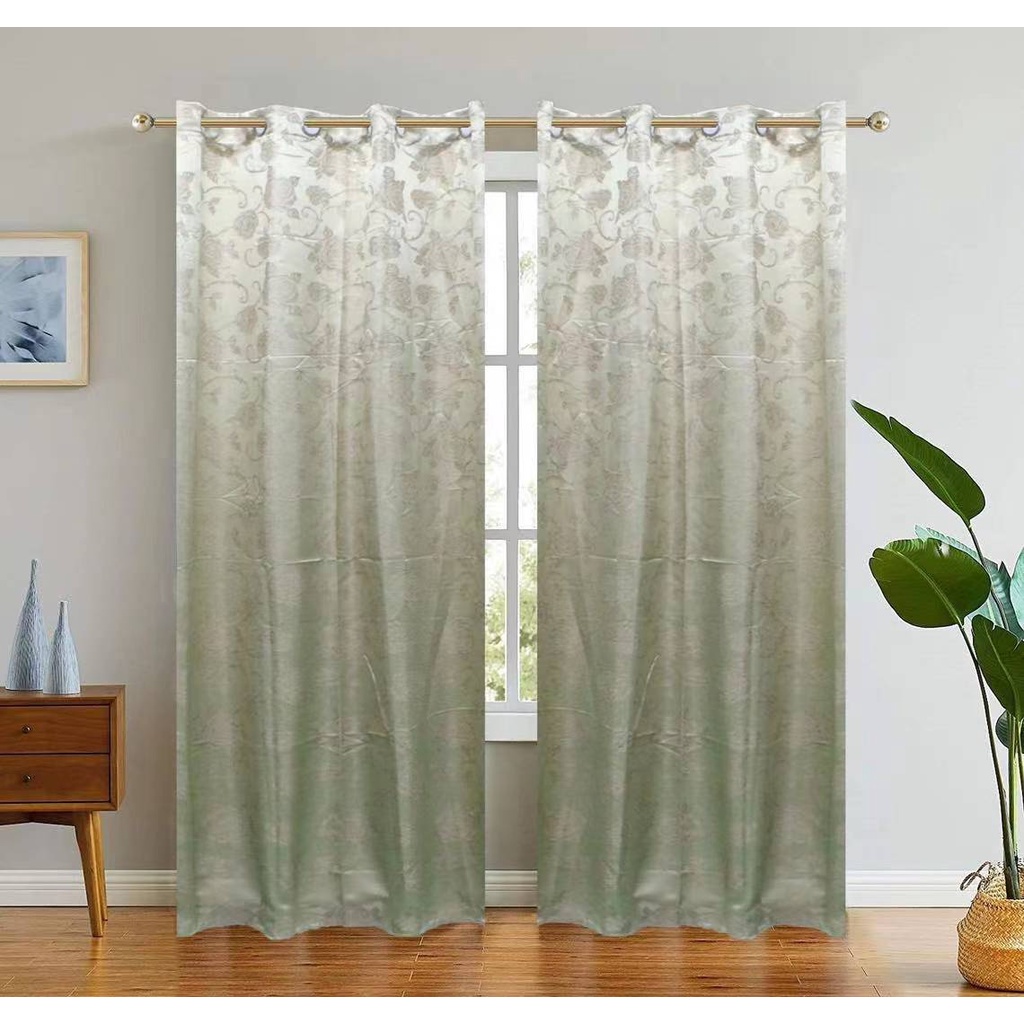 Kawayi SLT01 1pc Curtain Brocade Polyester Curtain with Ring Assorted ...