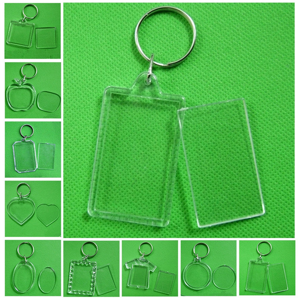 photo insert keychain