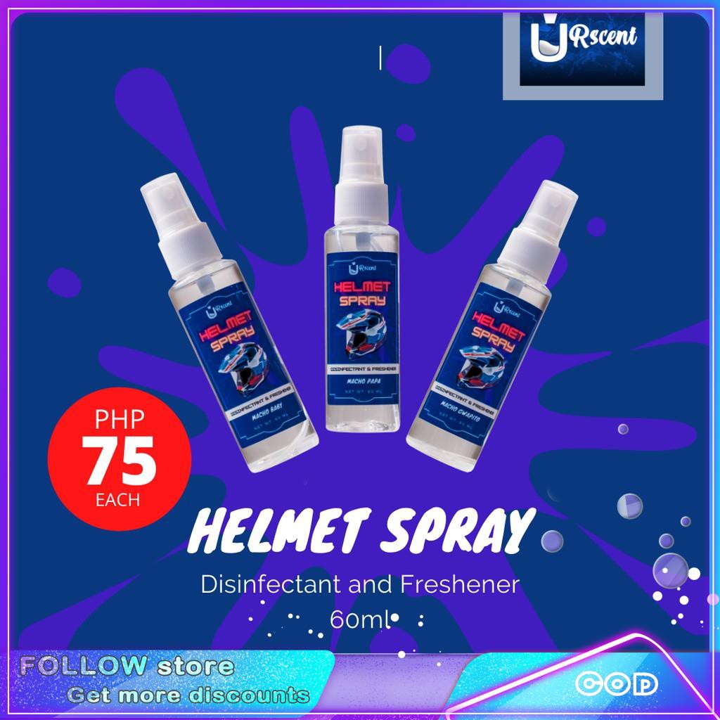 Helmet Spray Disinfectant and Freshenerhelmet Shopee Philippines