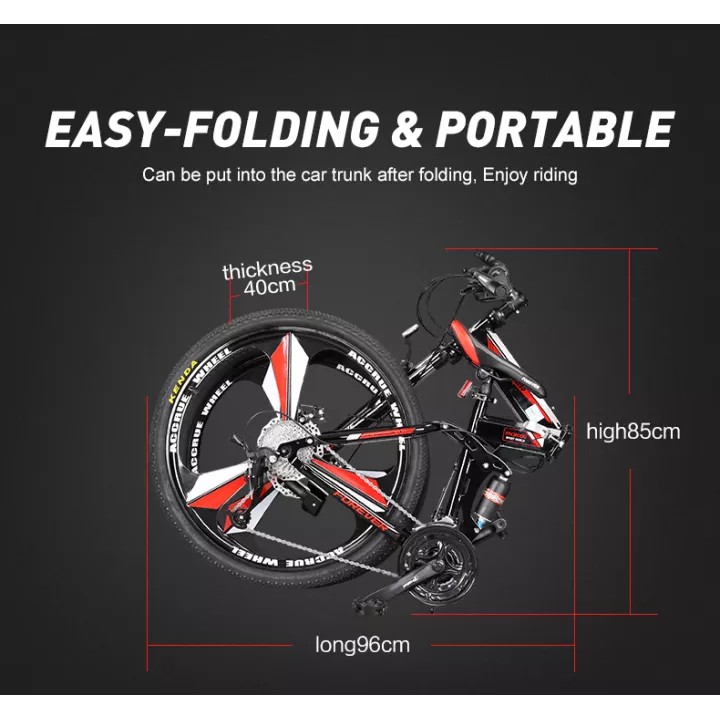 vmax folding bike