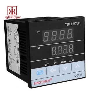 READY STOCK SINOTIMER Temperature Controller Waterproof K Type PT100 Sensor