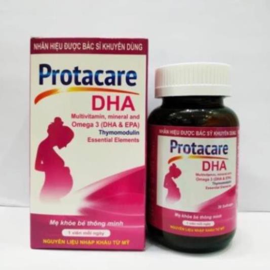 Protacare DHA Pregnant supplement DHA DHA, EEPA, folic acid bottle of