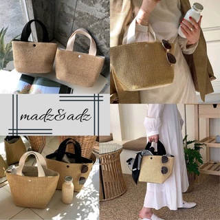 MADZ&ADZ Casual Women Native Weave Nylon Shoulder Tote Bag Fashion Women's Ladies Hand Bag QM2