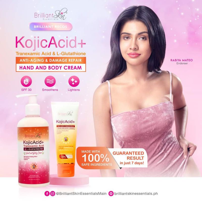 Brilliant kojic tranexamic acid lotion Shopee Philippines