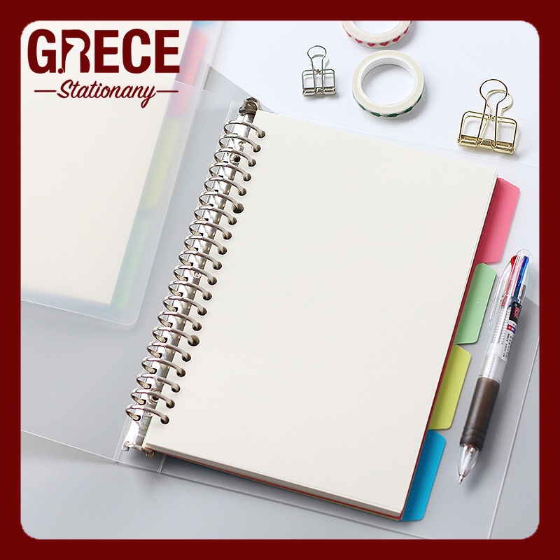 Binder divider / Index page A5 B5 20/26 holes (4 sheets) Shopee