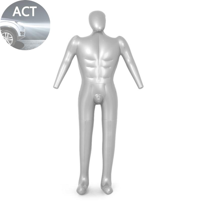 Details about   Inflatable Male Half Body Mannequin Bust With Arms Tops Display Dummy Models 