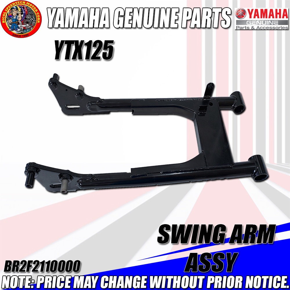 YTX125 SWING ARM ASSY YAMAHA (YGP Genuine: BR2-F2110-00) | Shopee ...