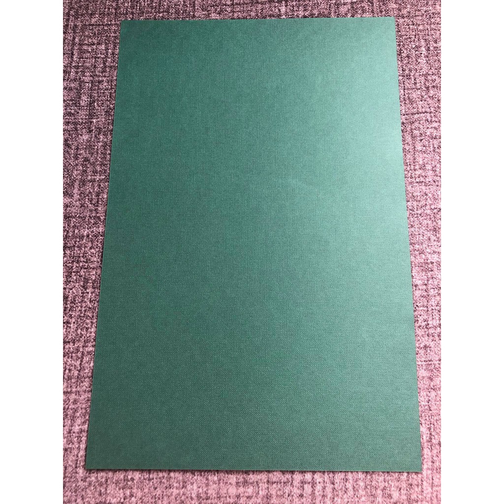 Specialty Paper Imitlin Tela Verde Edera- Emerald Green 125 gsm (10pcs ...