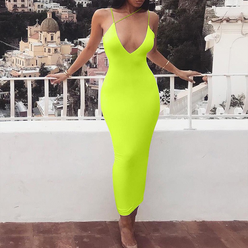 green maxi dress summer