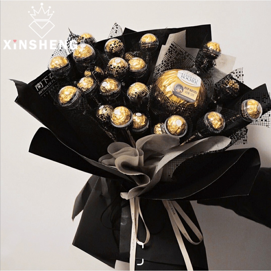 A set of chocolate bouquet packaging DIY combination decoration