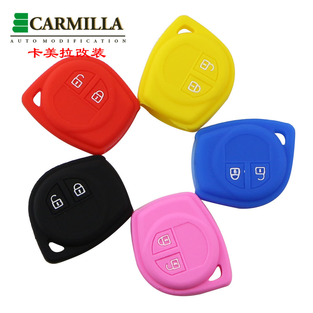 Remote Silicone Key Case Protective For Suzuki Amagatarai Shangyue 2 buttons \ 