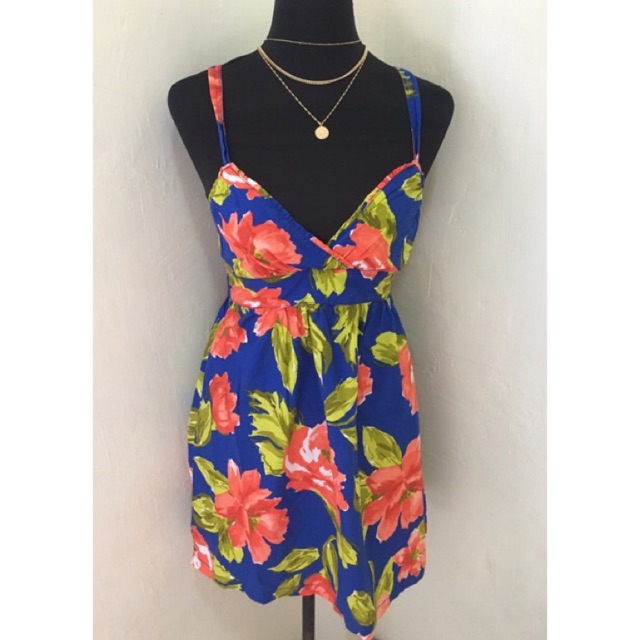 hollister flower dress